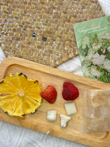 Pineapple Strawberry Coconut Tea