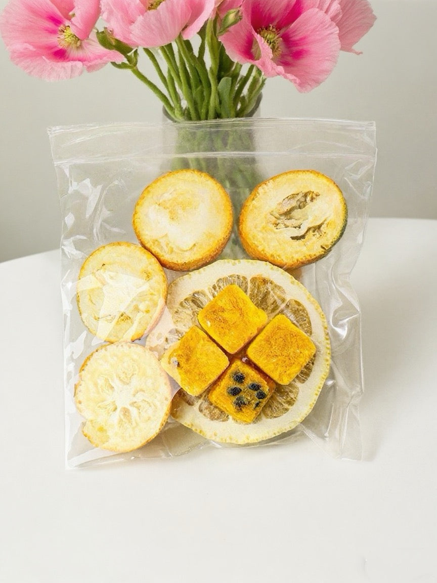 Kumquat Lemon Passion Fruit Tea