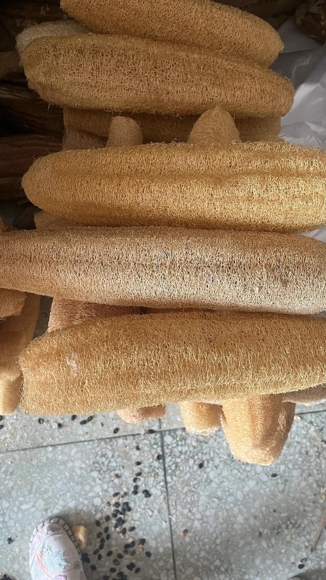🌿 100% Natural Loofah Sponge