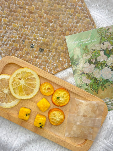 Kumquat Lemon Passion Fruit Tea