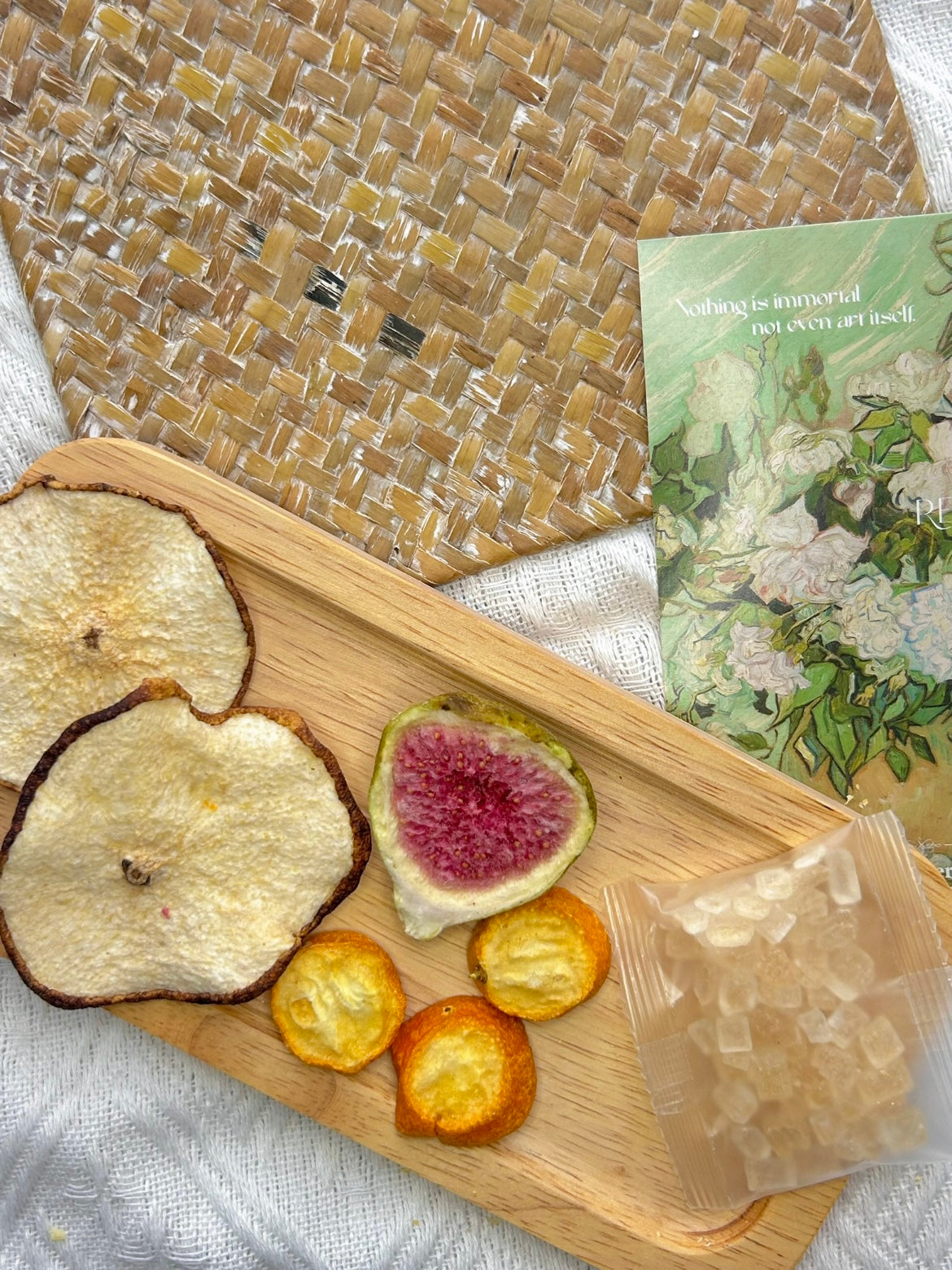 Golden Kumquat Fig Pear Tea