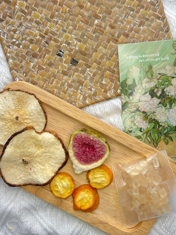 Golden Kumquat Fig Pear Tea